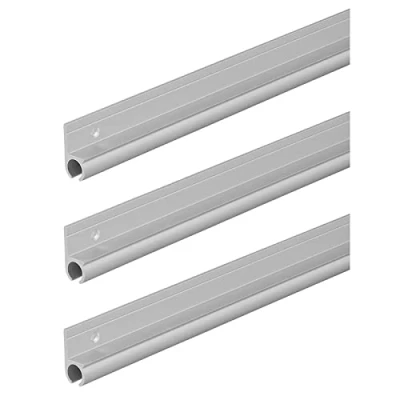 Abbildung von APT 3 x Kederschiene Aluminium Kederprofil Kederleiste 180 100 2,6 cm Zeltschiene Wohnwagen Wohnmobil Camping
