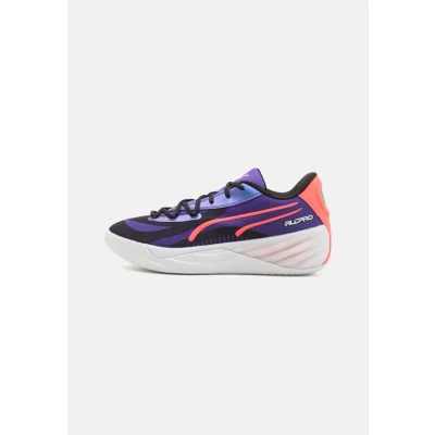 Abbildung von Puma Allpro Nitro Basketballschuh, Herren, Größe: 41, Team violet/black/pink alert Textil/synthetik