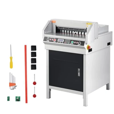 Abbildung von VEVOR Papierschneider Schneidemaschine Büro Elektrisch 45 Schnittbreite