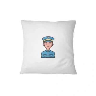 Abbildung von Bona Basics Dekorativer Kissenbezug, Polyester, blank, 60 x cm