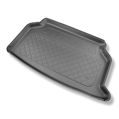 Abbildung von Mossa Kofferraumwanne kompatibel mit MG 3 Hybrid+ Hatchback (05.2024 ) Kofferraummatte rutschfest Schutzmatte G