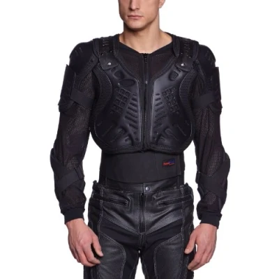 Abbildung von Protectwear WPJ 301 L Protektorenjacke Protektorenhemd, Größe : L, Schwarz
