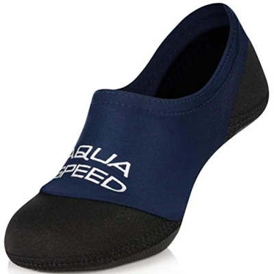 Abbildung von Aqua Speed Neoprensocken Schwimmsocken Kinder Erwachsene 20 45 Wasserschuh (Neopren Wassersocken Schwimmaccessoires)