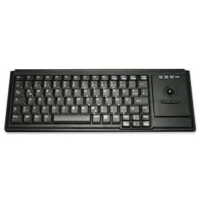 Abbildung von ACTIVE KEY AK 4400 TU USB (DE) TKL 083 TB14 KGEH BLACK DE Notebook Layout Fuer Industrie mit 14mm Trackball schwarz 83 Tasten