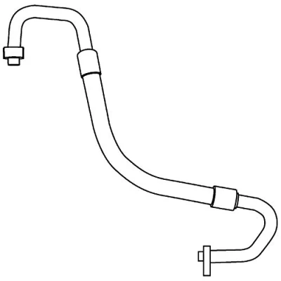 Abbildung von MAHLE ORIGINAL AP 88 000P Hochdruck /Niederdruckleitung, Klimaanlage FORD: Focus 2 Kombi, Schrägheck, C Max