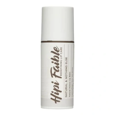 Abbildung von Hipi Faible NATURAL &amp; NOTHING ELSE Naturkosmetik Lippenpflege im Pump Spender Lippenbalsam 100% natürlich 6 ml