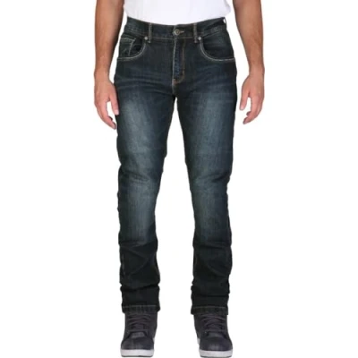 Abbildung von Modeka Motorradhose Glenn II Herren Jeans Stone Wash Blue 32