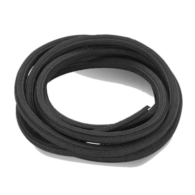 Abbildung von Ewent 3m Kabelschlauch,Ø13mm selbstschließend Kabelkanal, Flexibler Polyester Kabelmantel,Kabelmantel für Büro,Haus,Auto,Kabelmanagement Schreibtisch, TV, PC,Kabelschutz Hund,Katze,Schwarz