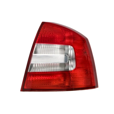 Abbildung von ABAKUS 665 1918R UE Rückleuchte rechts P21/4W, PY21W, W3W, P21W Rot ohne Lampenträger, Glühlampe SKODA: Octavia II Schrägheck
