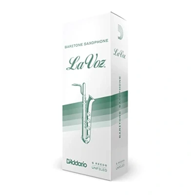 Abbildung von La Voz Blätter für Baritonsaxophon, Medium Hard, 5er Packung