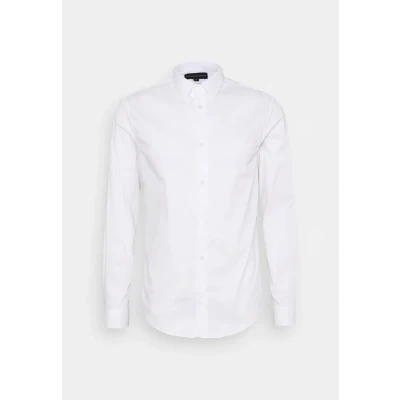 Abbildung von Emporio Armani Businesshemd, Herren, Größe: Medium, Bianco ottico