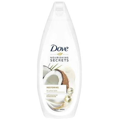 Abbildung von 6x Dove Duschgel Nourishing Secrets Restoring Ritual Coconut Oil+Almond Milk 225ml