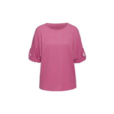 Abbildung von Vivance 2 in 1 Shirt &quot;zum Krempeln&quot;, aus bügelfreier Crêpe Qualität