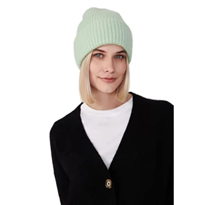 Abbildung von Style Republic Chunky Mütze, Damen, Größe: One Size, Pastel green