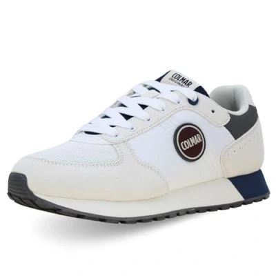 Abbildung von Colmar Originals Travis Authentic Sneaker low, Herren, Größe: 41, White/dark denim/dark gray Schuhe