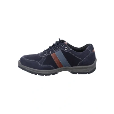 Abbildung von Josef Seibel Sportlicher Schnürer indigokombi, Herren, Größe: 40, Indigo kombi Schuhe