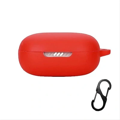 Abbildung von GIOPUEY Hülle für JBL LIVE Flex, Silikon Stoßfeste Schutzhülle, Ultradünn Case Cover, Kein Geruch, Rot