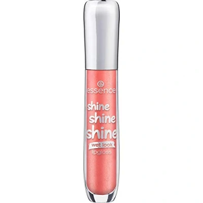 Abbildung von essence shine lipgloss, Lip Gloss, Nr. 22 Peaches and Cream, pink, glänzend, vegan, entspricht unserem CLEAN BEAUTY Standard, ölfrei (5ml)