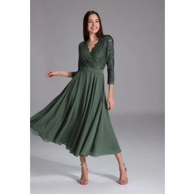 Abbildung von Swing Cocktailkleid/festliches Kleid, Damen, Größe: 48, Green