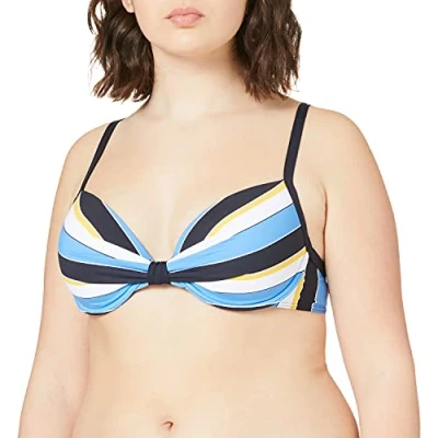 Abbildung von ESPRIT Damen 041EF1A330 Bikinioberteil, 401/NAVY 2, 36B