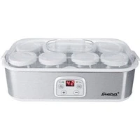 Abbildung von Steba Joghurtbereiter JM 3, Joghurt Maker, Joghurtmaschine, Temperatur einstellbar, silber