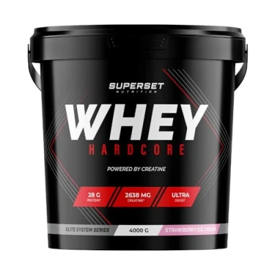 Abbildung von Whey Protein Hardcore (4kg) Strawberry Ice Cream