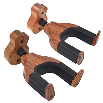 Abbildung von Gitarren Wandhalterung,Haken,Halter,Auto Lock Wandhalterung,für Akustik,Elektro,Klassik,Bassgitarrenständer,GitarrenzubehörG