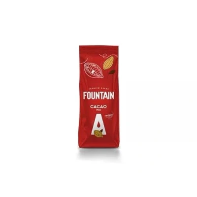 Abbildung von FOUNTAIN Kakaopulver Mix kompatibel mit allen Arten von Maschinen, Schokoladenkakao fuer Trinkschokolade, Kakao Pulver vollwertiger Rezeptur zur Verwendung Wasser oder Milch, 1 Kg