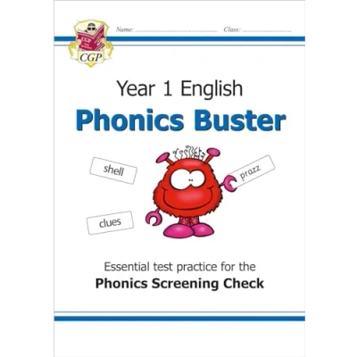 Abbildung von KS1 English Phonics Buster for the Screening Check in Year 1 (CGP Phonics)