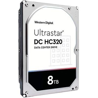 Abbildung von Western Digital Ultrastar DC HC320, 3.5 Zoll, 8000 GB, 7200 RPM
