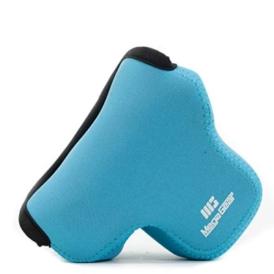 Abbildung von MegaGear MG1321 Canon EOS M100 15 45mm Ultraleichte Kameratasche aus Neopren Blau