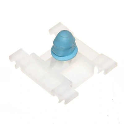 Abbildung von 12x Clips mit Gummitülle Zierleisten Klammer Exterior Stoßleiste Karosserie Befestigung als 1H0853585B Ersatz Tür Neu Old Harvest
