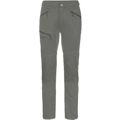 Abbildung von Jack Wolfskin Salmaser Outdoorhose, Herren, Größe: 50, Gecko green