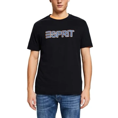 Abbildung von Esprit LOGO Tshirt print, Herren, Größe: XS, Black