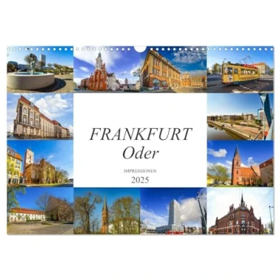 Abbildung von Frankfurt Oder Impressionen (Wandkalender 2025 DIN A3 quer), CALVENDO Monatskalender
