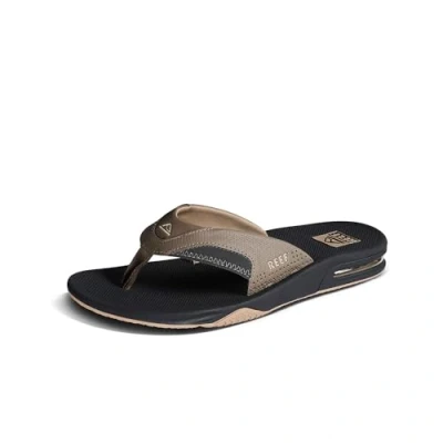 Abbildung von REEF Herren Fanning Flipflop, Fossil/Raven, 44 EU