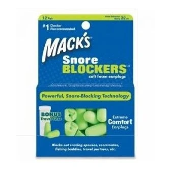 Abbildung von MACK&#039;S® Snore BLOCKERS Soft Foam Earplugs (12 Pairs)