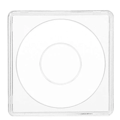 Abbildung von Safe, Münzkapseln, Quadratisch (50x50 mm.) für Münzen Ø 41 mm. Square Transparent pro 10 Stk.