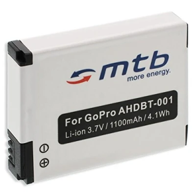 Abbildung von Ersatz Akku ABPAK 001, AHDBT 002 für Gopro Hero/HD Hero 2