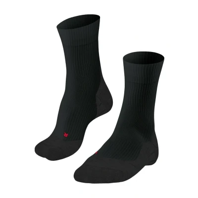 Abbildung von FALKE Herren Tennissocken TE4 M So Baumwolle Funktionsmaterial antiblasen 1 Paar, Schwarz Black 3000, 42 43