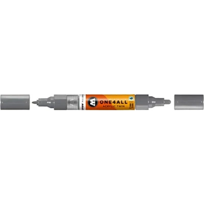 Abbildung von Molotow Permanentmarker One4All Acrylic Twin nachfüllbar 1,5 und 4mm g