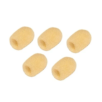 Abbildung von 5er Set deetech WS 15s Headset Windschutz für Headsetmikrofone Ø 5 7mm Hautfarbe
