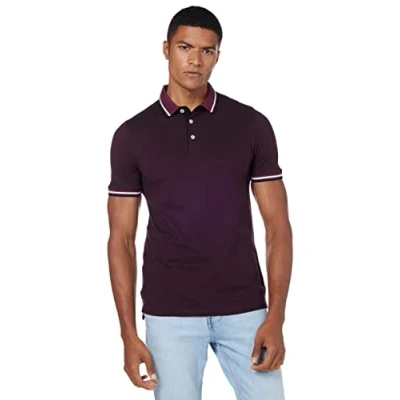 Abbildung von Jack &amp; Jones Epaulos SS NOOS Poloshirt, Herren, Größe: XXL, Port royale