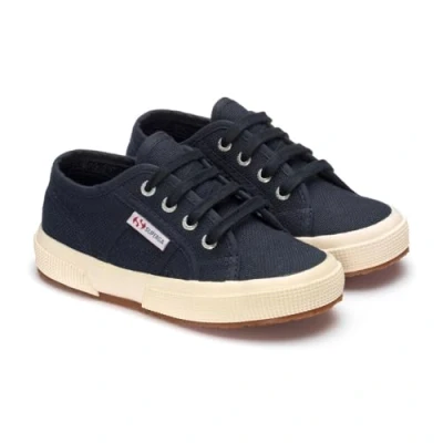 Abbildung von Superga 2750 Classic Unisex Sneaker low für Kinder, Größe: 32, Navy Schuhe