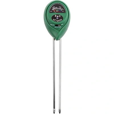 Abbildung von Browin 071605 Bodentester 3in1 pH Wert, Feuchtigkeit, Besonnung Boden Feuchtigkeitsmessgerät, Tester für Pflanzenerde, Sonnenlicht
