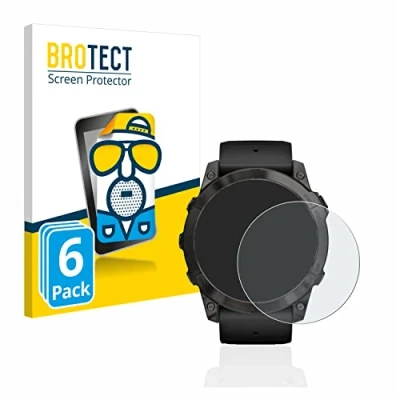 Abbildung von BROTECT Entspiegelungs Schutzfolie für Garmin Epix Pro (Gen 2) (51 mm) (6 Stück) Matte Displayschutz Folie, Anti Reflex, Fingerprint