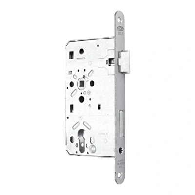 Abbildung von SO TECH® Einsteckschloss Türschloss Profilzylinder Dornmaß 65 mm Zimmertürschloss, Klasse 3, Stulp 20 von BKS