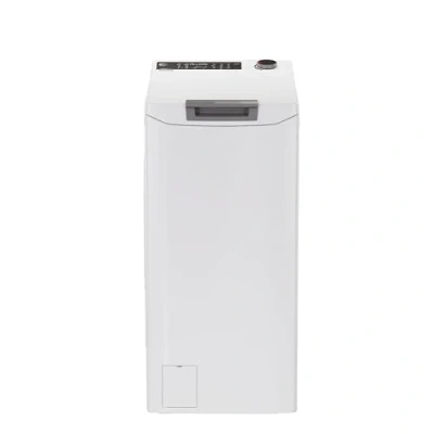 Abbildung von Hoover Waschmaschine Toplader THO286TM5 S, 8 kg, 1200 U/min, Nachlegefunktion, Startzeitvorwahl, All in One, Wi Fi und Bluetooth