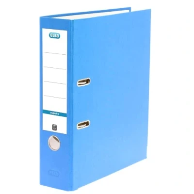 Abbildung von Elba Ordner A4, smart Original, 8cm breit, Papier Innen/Außen, blau