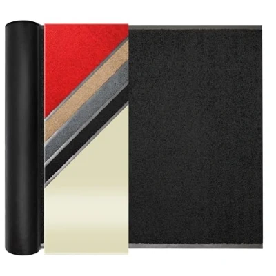 Abbildung von Primaflor Sauberlauf nach Maß CLEAN, Schwarz, 0,90m x 7,00m, Rutschfester Schmutzfangläufer Meterware, Robuster Küchenläufer, Zuschneidbarer Teppichläufer, Eingangsmatte für Flur und Windfang